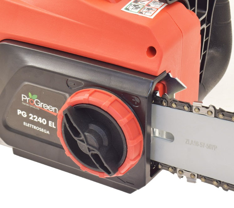 Elettrosega 2200 w progreen barra 40 cm peso 4,3 kg