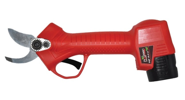 Cesoia passante potatura batteria 16,8 v brushless 2 batterie 2 ah