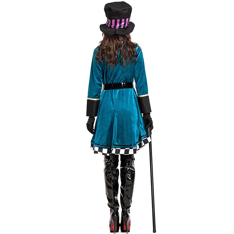 Clown Mad Hatter Costume