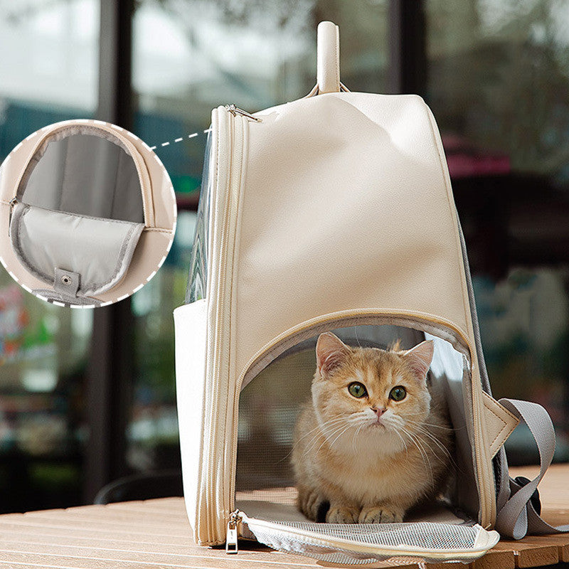 Zainetto resistente ed elegante per gattini e cagnolini