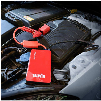 Jump starter portatile per auto e moto + funzione power bank