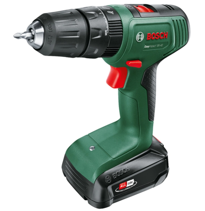 Trapano battente Bosch 18 v easyimpact 18v-40 2 batterie litio 2ah coppia 40 nm peso 1,4 kg