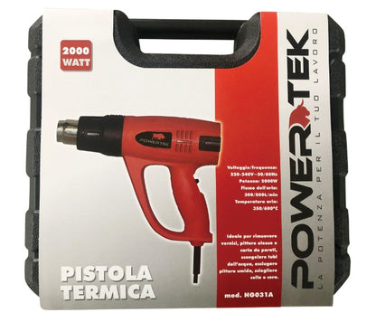 Pistola termica 2000 Watt a 2 velocità