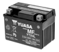 Batteria moto 3Ah 100A Yuasa 114x71x86 mm (lxpxh)