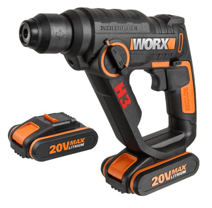 Trapano avvitatore martello pneumatico Worx WX390.1 1,2J 20V 2Ah