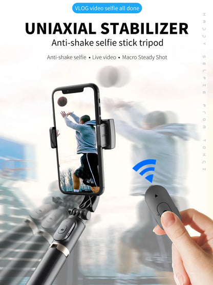 Stick stabilizzatore bluetooth portatile per smartphone