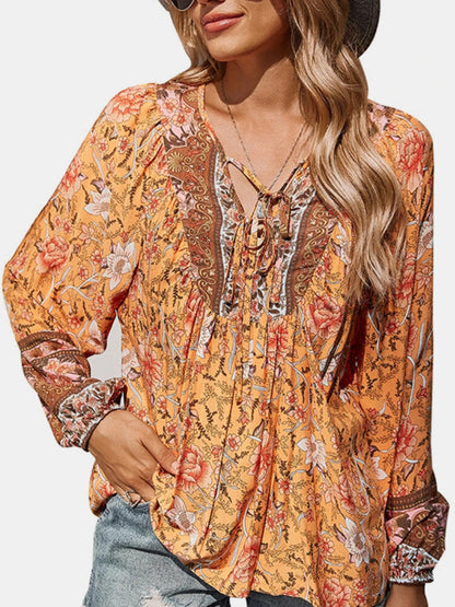 Camicia stile BoHo da donna