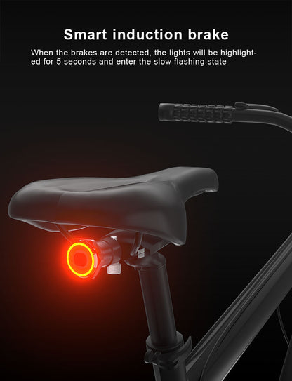 Luce posteriore intelligente per bici